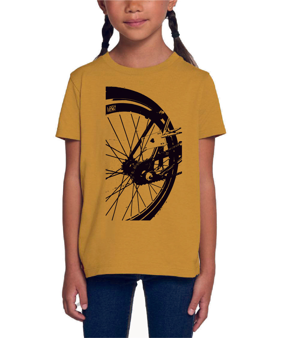 T-shirt Roue LOVE/VELO enfant