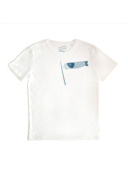 T-shirt Carpe Koi Blanc