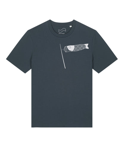 T-shirt Carpe Koi gris