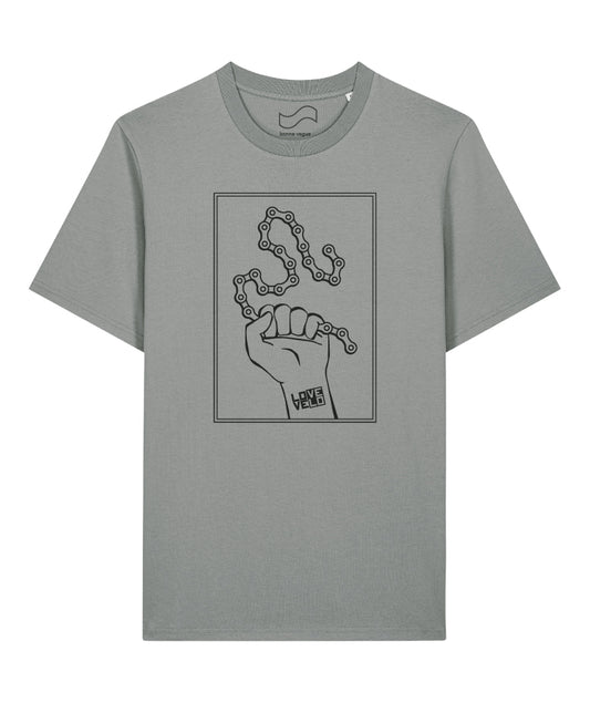 T-shirt Poing LOVE/VELO